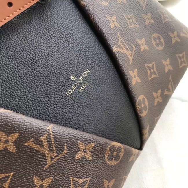 Louis Vuitton Monogram Canvas original V TOTE MM M43949 black