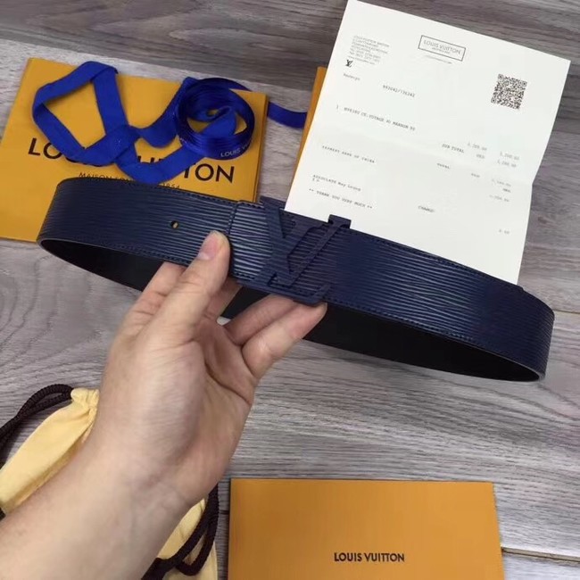 Louis Vuitton INITIALES 40MM BELT M0035S dark blue