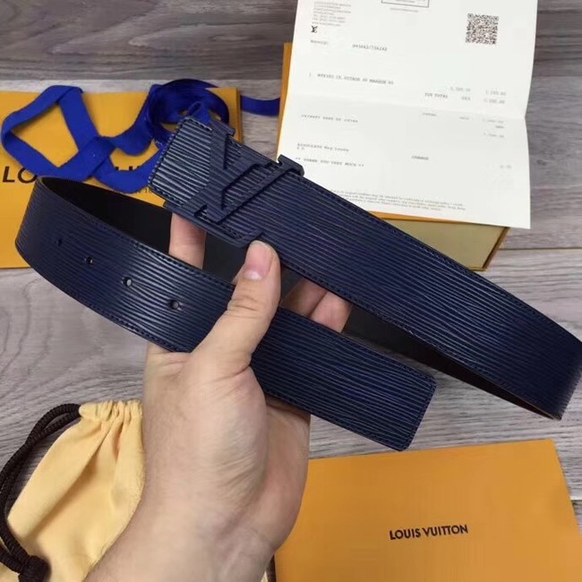 Louis Vuitton INITIALES 40MM BELT M0035S dark blue