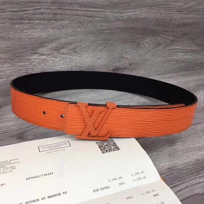 Louis Vuitton INITIALES 40MM BELT M0035S orange