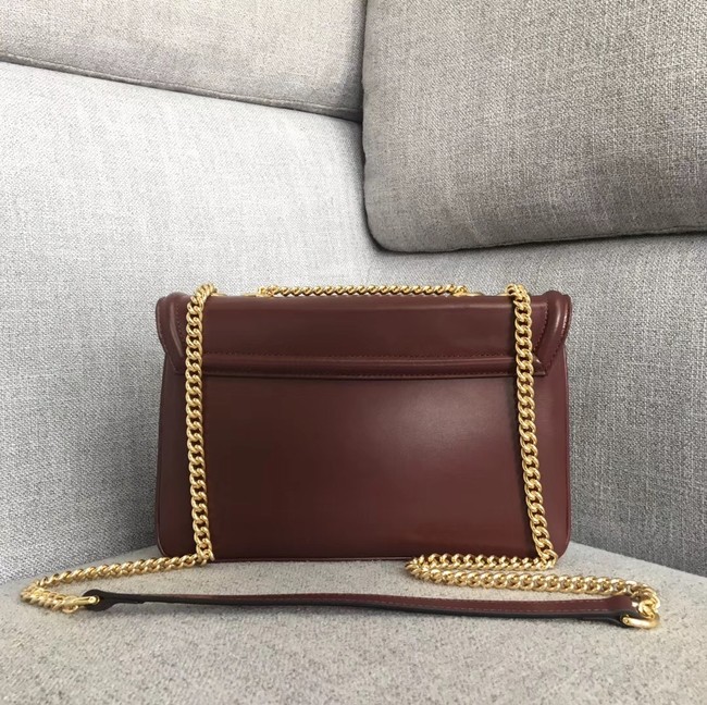 Gucci Rajah medium shoulder bag 537241 Burgundy