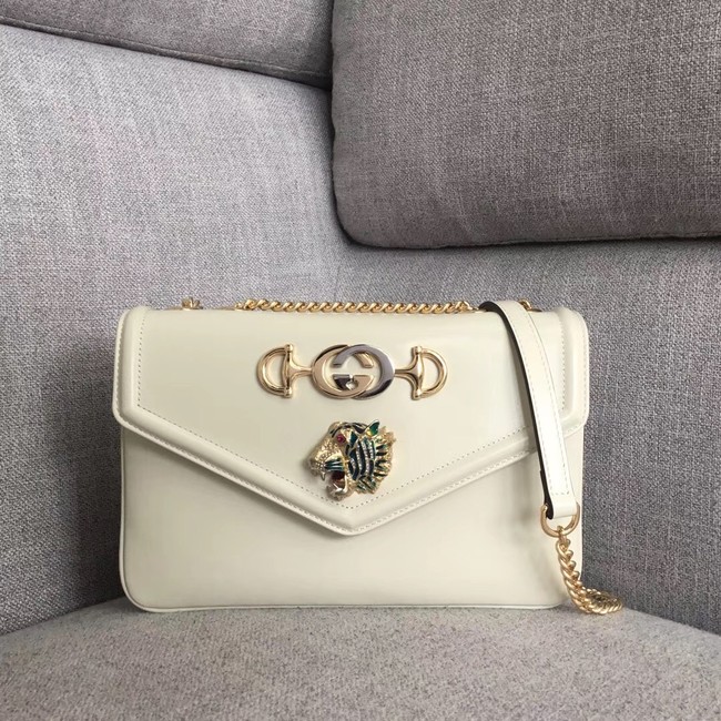 Gucci Rajah medium shoulder bag 537241 White