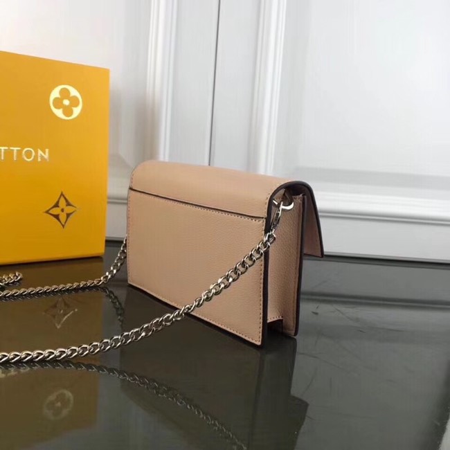 Louis Vuitton MYLOCKME BB CHAIN LOUISE M63471 apricot