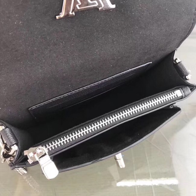 Louis Vuitton MYLOCKME BB CHAIN LOUISE M63471 black