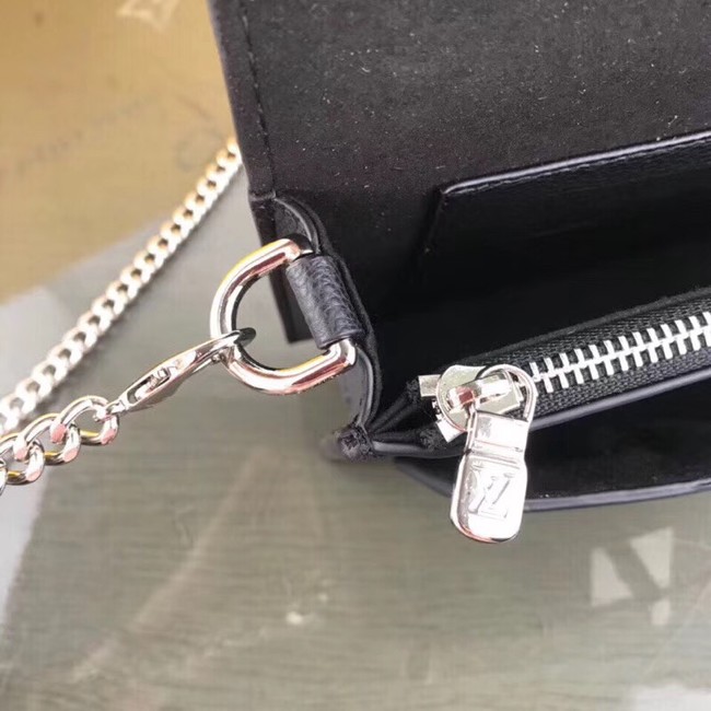 Louis Vuitton MYLOCKME BB CHAIN LOUISE M63471 black