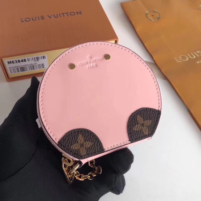 Louis Vuitton Monogram Vernis original MICRO BOITE CHAPEAU MM63484 pink