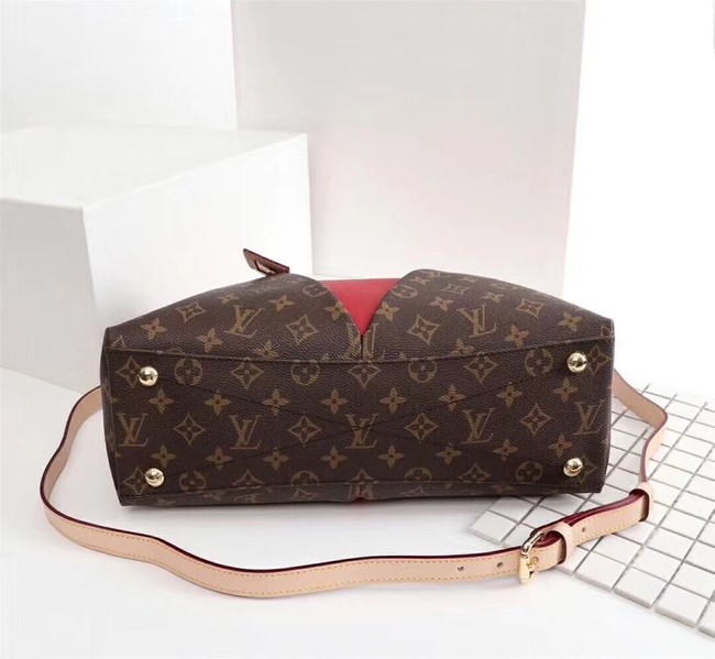 Louis Vuitton V TOTE MM M43949 red