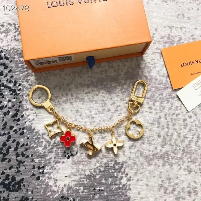 Louis vuitton FLEUR DE MONOGRAM BAG CHARM CHAIN M65111