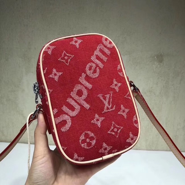 Louis Vuitton Denim M53434 red