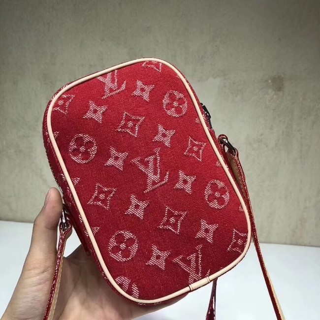 Louis Vuitton Denim M53434 red