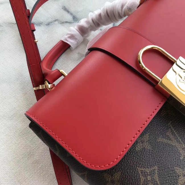 Louis Vuitton Monogram Canvas original M43129 red