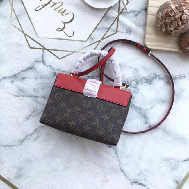 Louis Vuitton Monogram Canvas original M43129 red