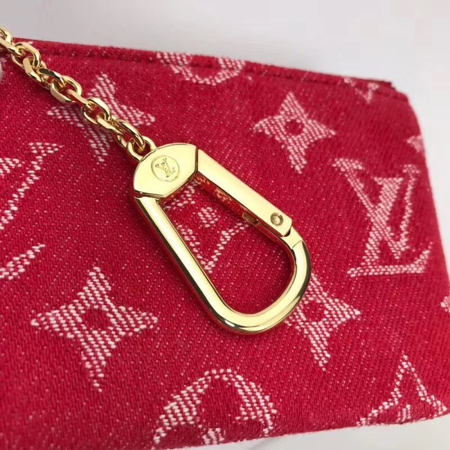 Louis vuitton original KEY POUCH M62650 red