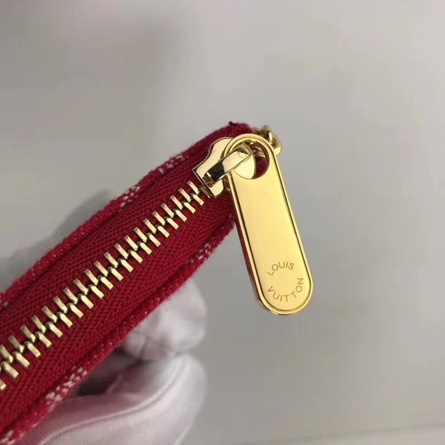 Louis vuitton original KEY POUCH M62650 red