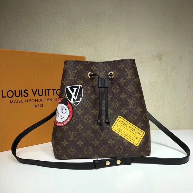 Louis vuitton original NEONOE MY LV WORLD TOUR P01072 black