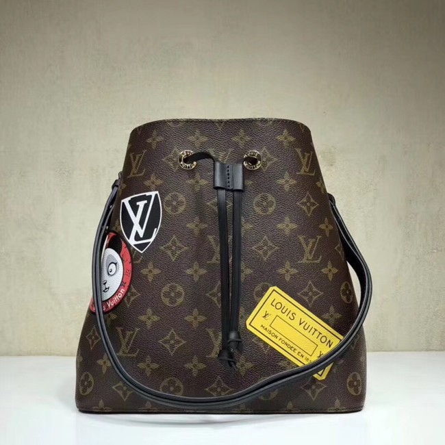 Louis vuitton original NEONOE MY LV WORLD TOUR P01072 black