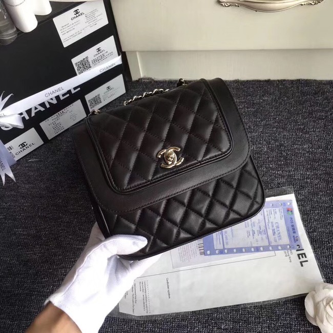 Chanel Original Classic Handbag 25698 black