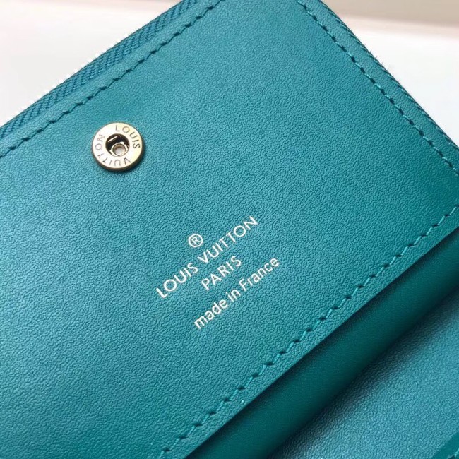 LOUIS VUITTON NEW WAVE COMPACT WALLET M63789 green