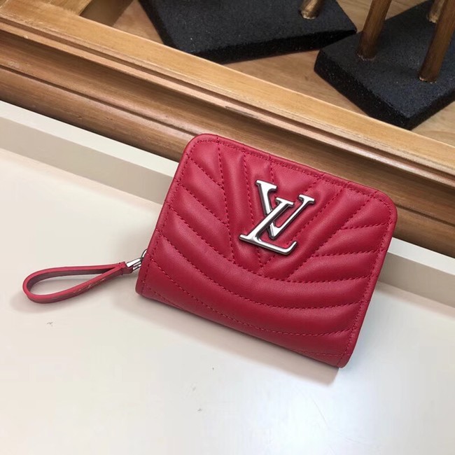 LOUIS VUITTON NEW WAVE COMPACT WALLET M63789 red