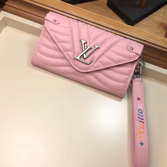 LOUIS VUITTON NEW WAVE LONG WALLET M63298 pink