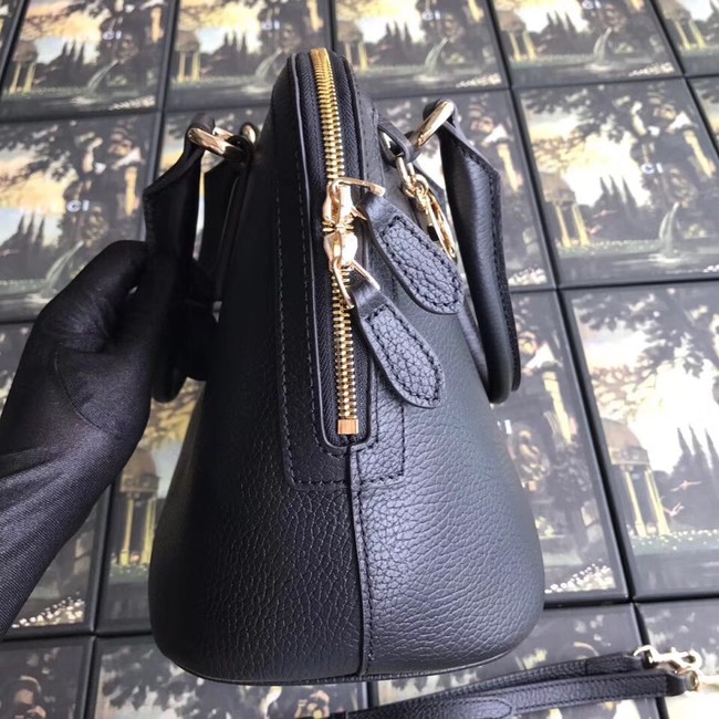 Gucci GG Leather Tote Bag 449662 black