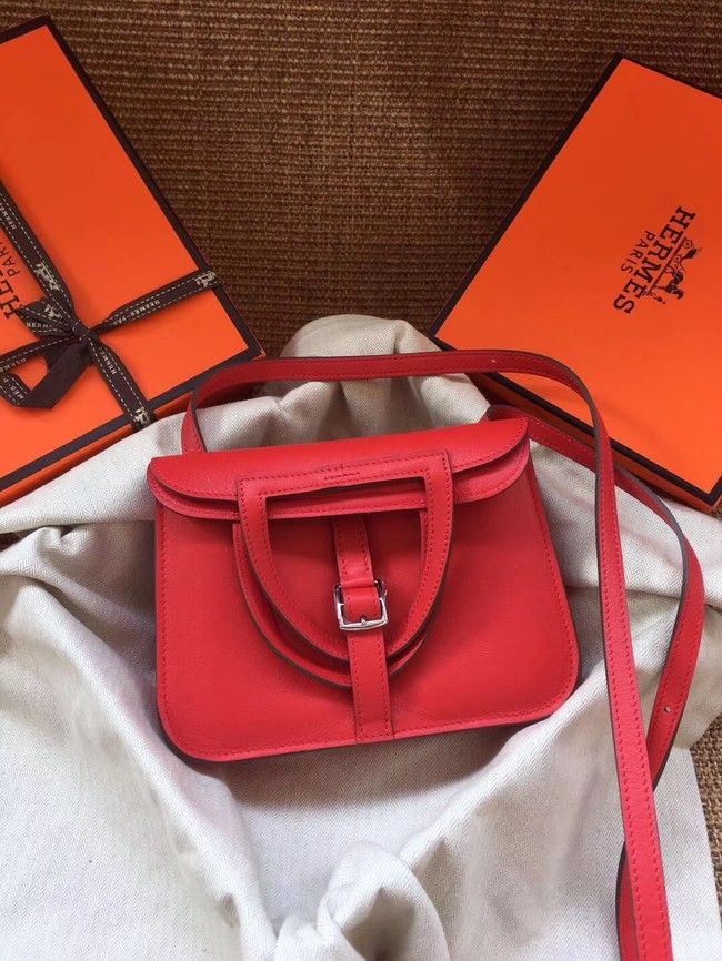 Hermes Original Halzan mini bag H069523 red