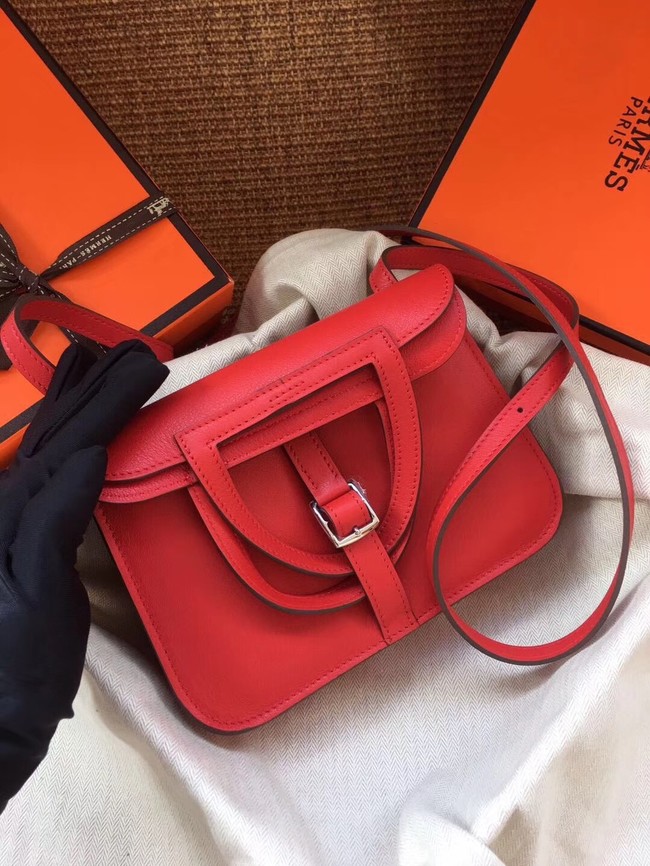 Hermes Original Halzan mini bag H069523 red