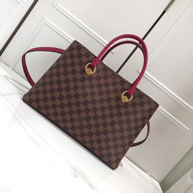 Louis Vuitton original RIVERSIDE N40052 Lie de Vin