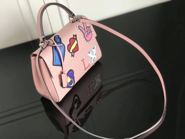 Louis Vuitton original Epi Leather CLUNY BB M52484 pink