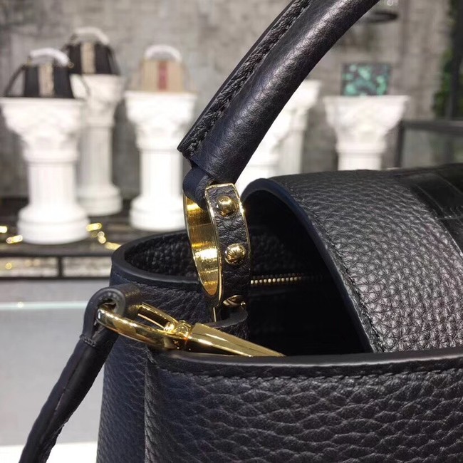 Louis vuitton original CAPUCINES BB M94755 black