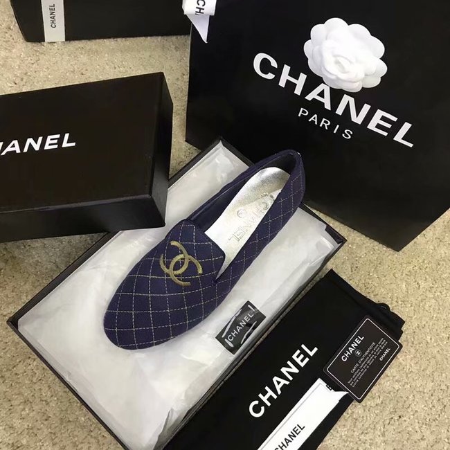 Chanel Espadrilles CH2444LS dark blue