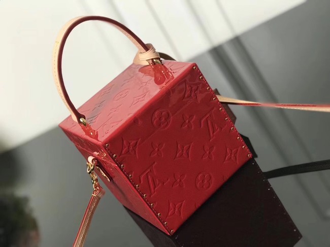 Louis Vuitton Monogram Vernis Original BLEECKER BOX M52464 red