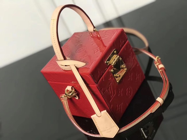 Louis Vuitton Monogram Vernis Original BLEECKER BOX M52464 red