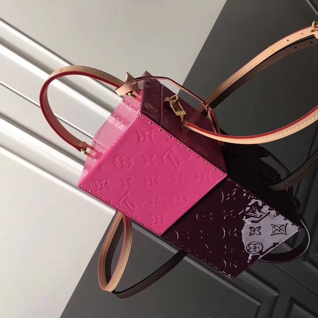 Louis Vuitton Monogram Vernis Original BLEECKER BOX M52464 rose