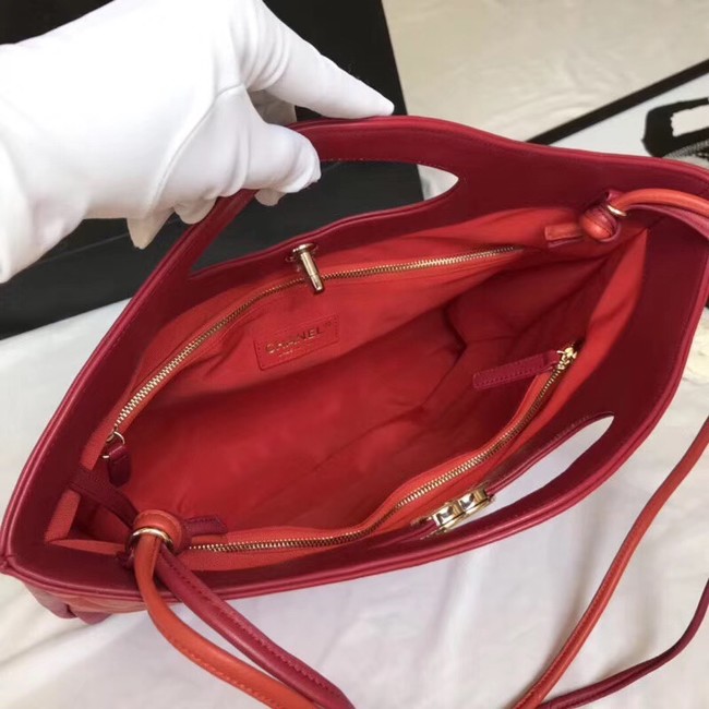 CHANEL 31 Large Shopping Bag A57977 Red