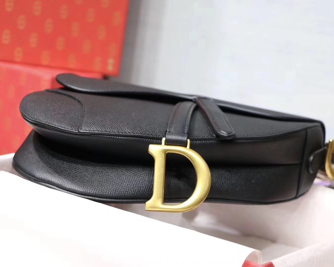 Dior SADDLE-TAS VAN KALFSLEER M0446CW black