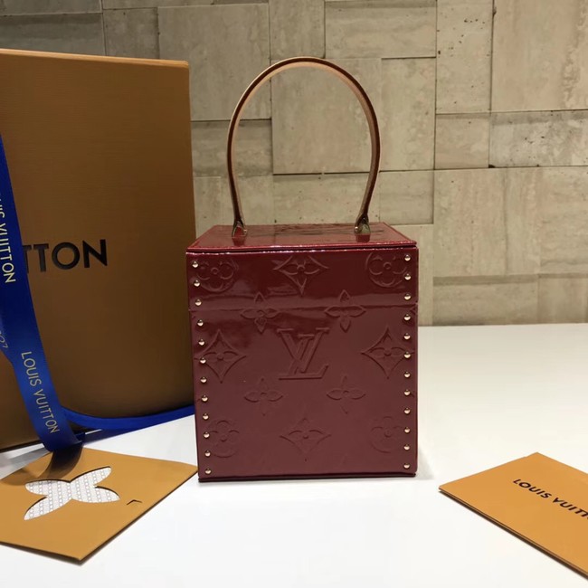 Louis Vuitton Monogram Vernis Original BLEECKER BOX M52464 red