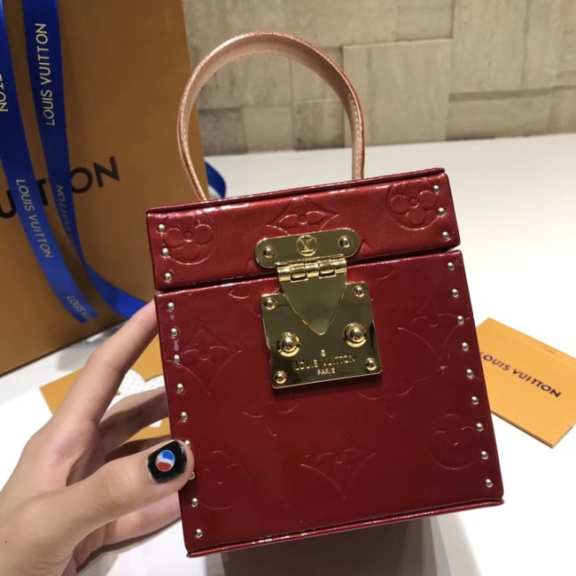 Louis Vuitton Monogram Vernis Original BLEECKER BOX M52464 red