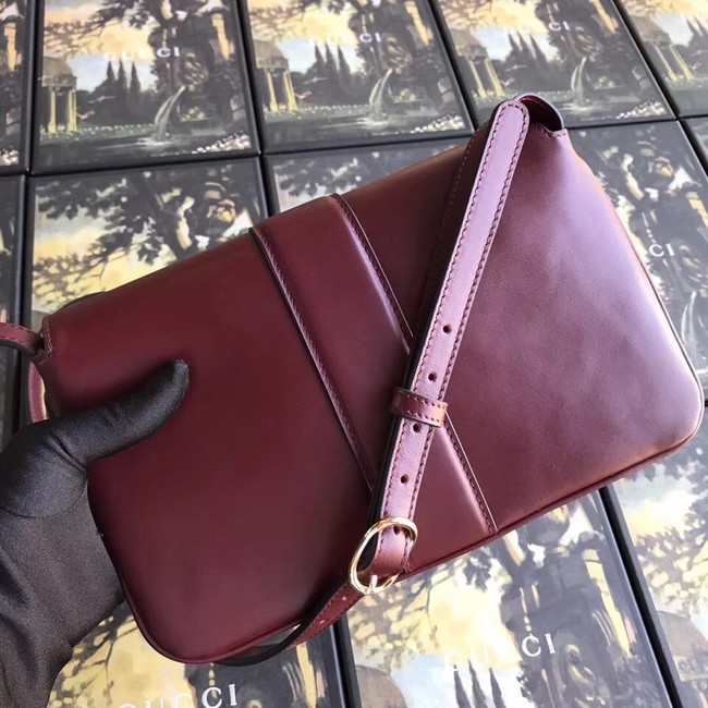 Gucci Arli small shoulder bag 550129 Burgundy