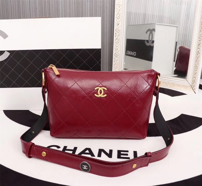 Chanel Shoulder Bag 56399 red