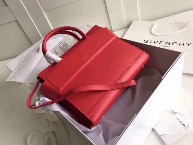 GIVENCHY Horizon leather shoulder bag 95828 red