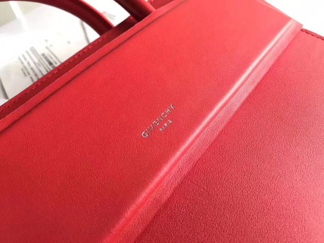 GIVENCHY Horizon leather shoulder bag 95828 red