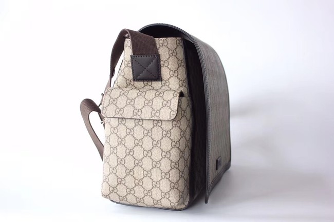 Gucci GG Supreme diaper bag 495909 brown