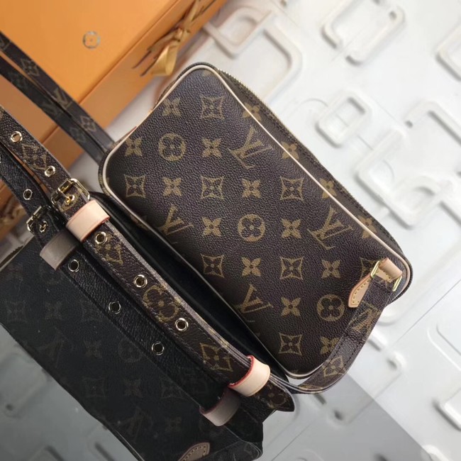 Louis Vuitton Monogram Canvas Original leather Shoulder Bag M51828