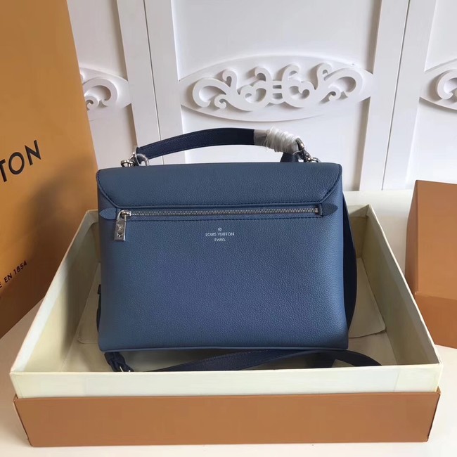 Louis vuitton original MY LOCKME M54849 blue&white