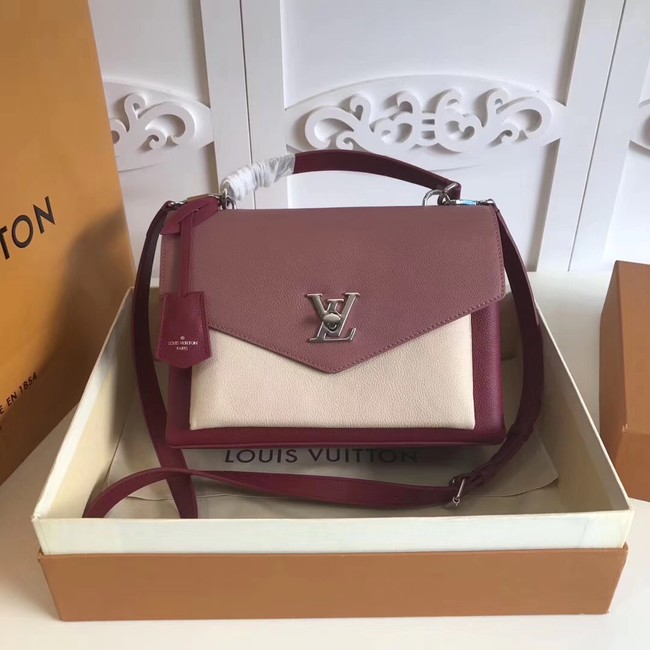 Louis vuitton original MY LOCKME M54849 pink&white