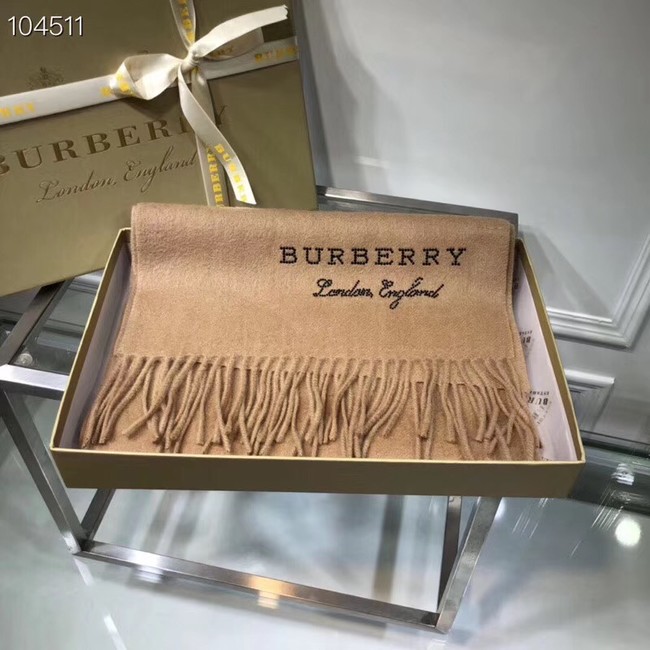 Burberry lambswool & cashmere scarf 71156 Camel