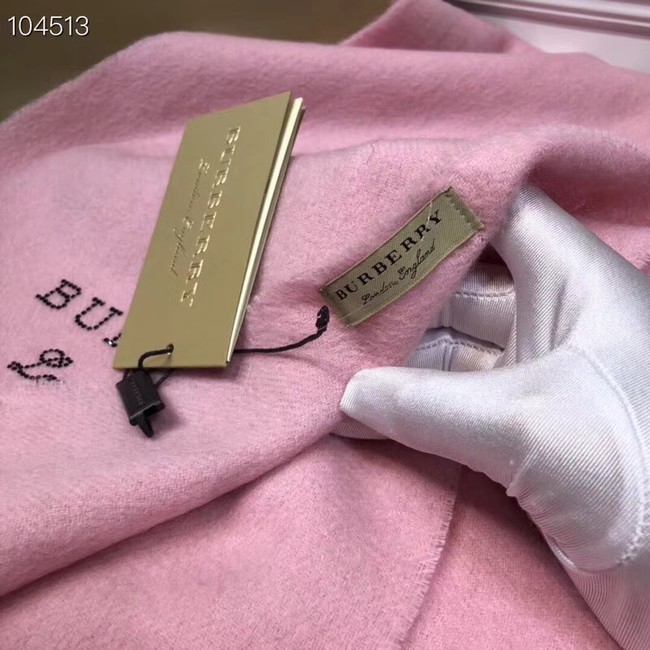 Burberry lambswool & cashmere scarf 71156 pink