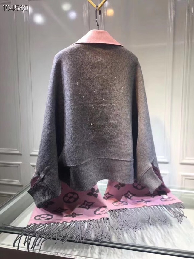 Louis vuitton lambswool & cashmere Shawl 71150 grey