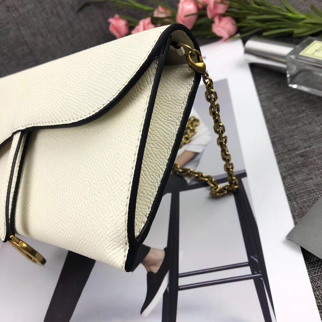 DIOR WITH CHAIN bag 26955 white